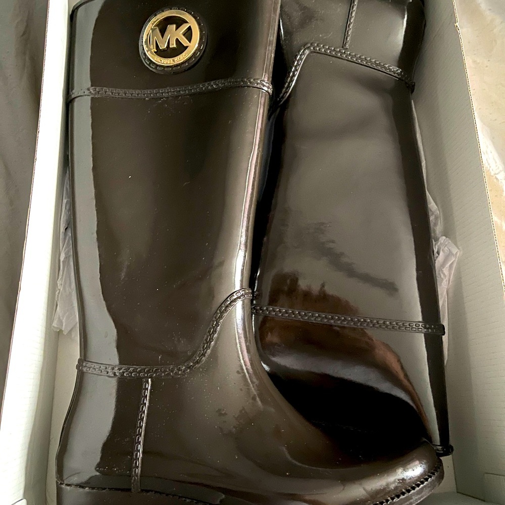 MK rain boots
